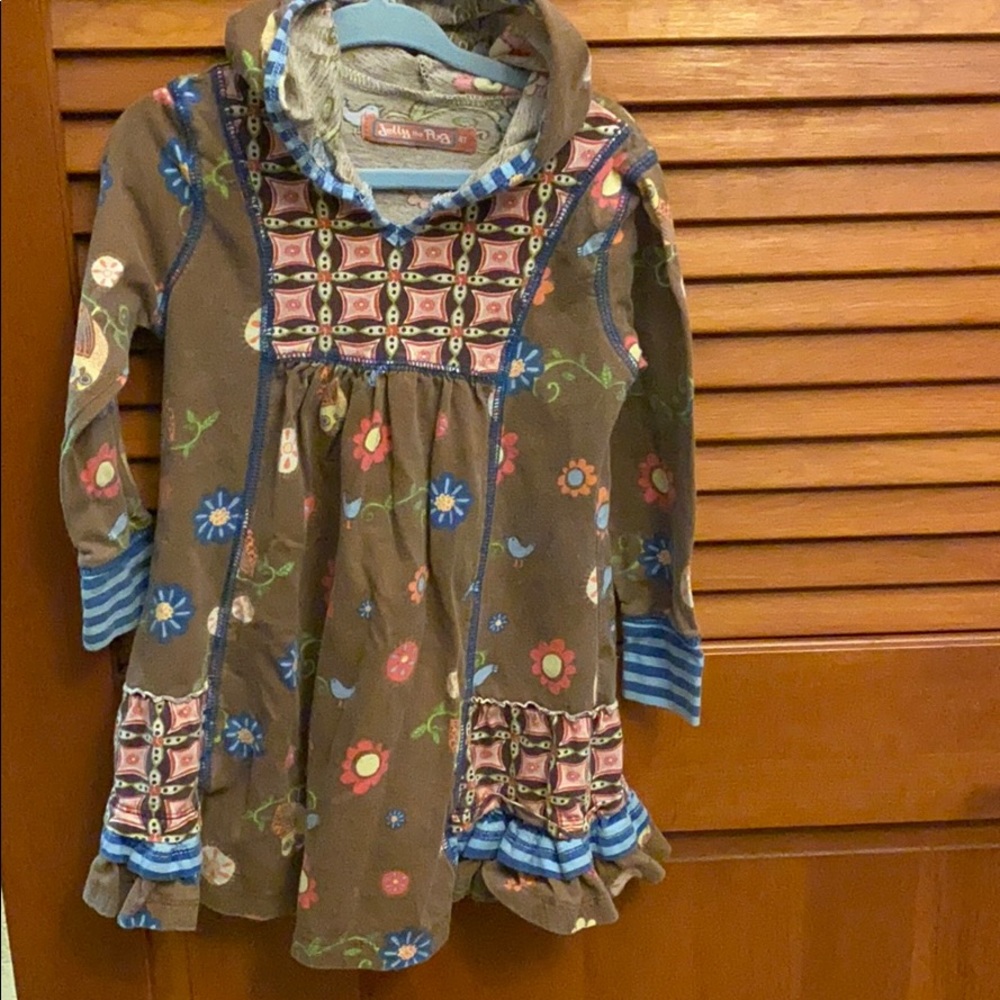 Jelly the Pug 4t Owl tunic